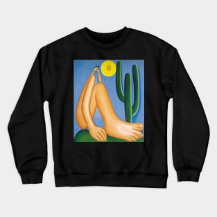 abaporu 1928 - Tarsila do Amaral Crewneck Sweatshirt